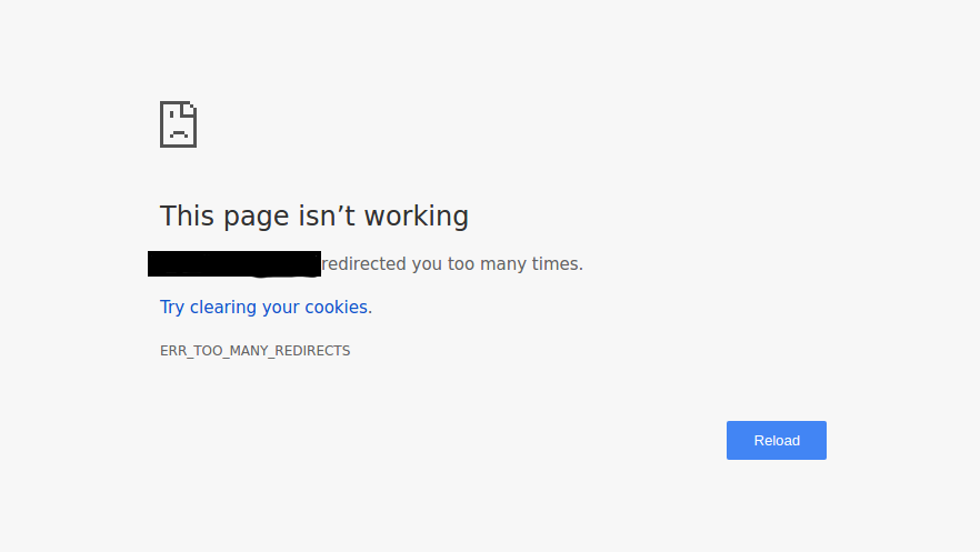 How To Fix ERR_TOO_MANY_REDIRECTS - Google Chrome - Published Website ERR_TOO_MANY_REDIRECTS