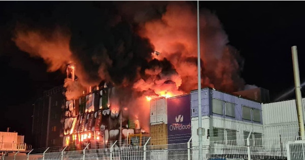 Fire Has Destroyed OVHcloud Strasbourg Data Centre (SBG2)
